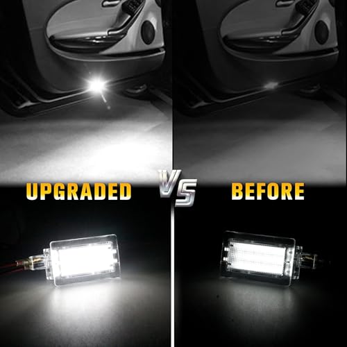 NDRUSH LED Car Door Light Puddle Lights Performance Courtesy Shadow Light Compatible with 2011-2017 Chrysler 200 2005-2020 Chrysler 300 2008-2014 Dodge Avenger 2008-2020 Challenger 2006-2020 Charger - Image 4