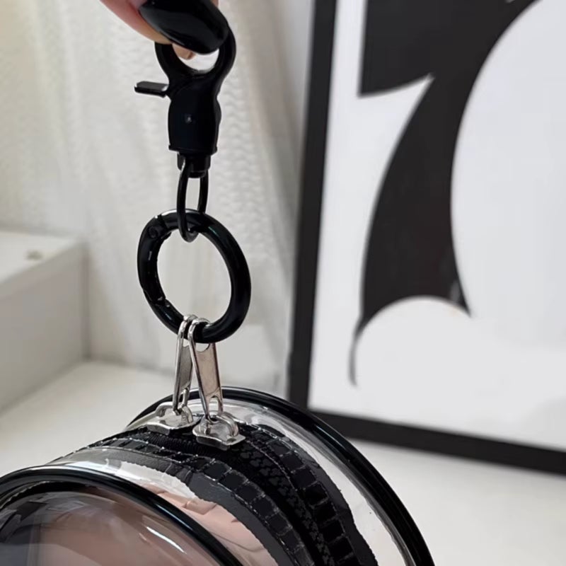Data Cable Charger Charging Storage Transparent Winding Portable Out-and-out Headphone Storage Box Mobile Phone Organizer Bag - Image 3