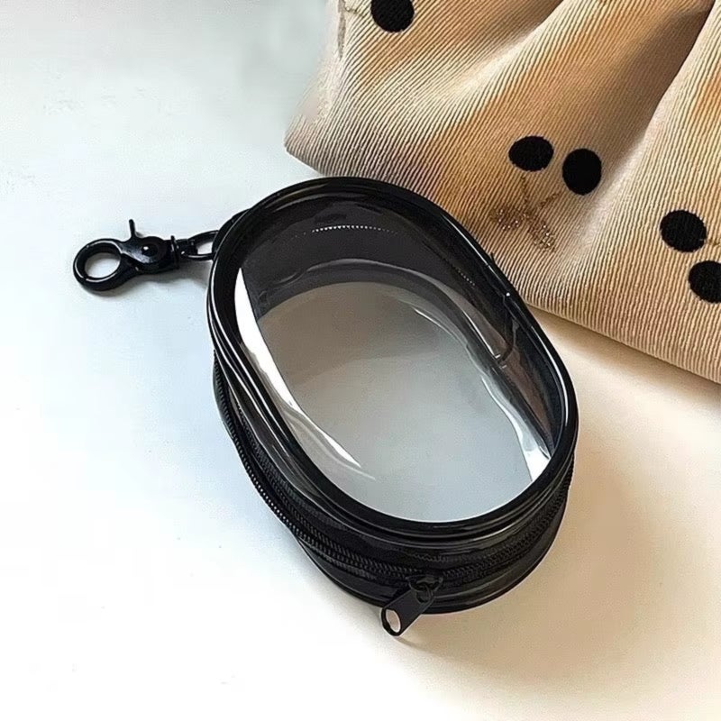 Data Cable Charger Charging Storage Transparent Winding Portable Out-and-out Headphone Storage Box Mobile Phone Organizer Bag - Image 2