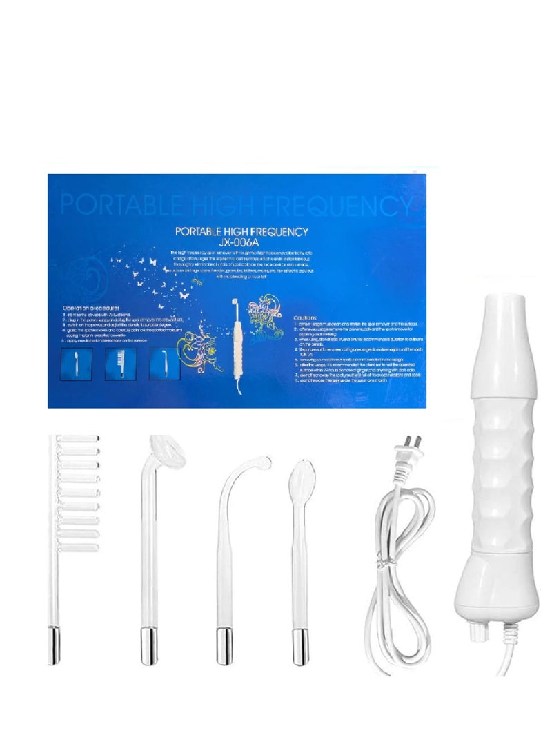 Generic 4 in 1 Multifunctional High Frequency Electrotherapy Device, Handheld Electrotherapy Comb, for Hair Growth and Facial Acne Treatment  - Image 4
