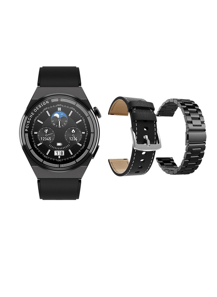 2023 New GT3 MAX Smart Watch Round 1.45 Inch HD Colorful Design NFC Smartwatch Men Watch pk Huawei 3 Pro