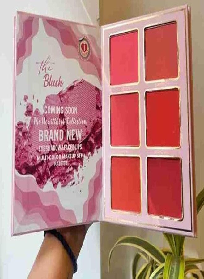 Makeup Book Kit, 5in1 Palette with Eyeshadows, Highlighter, Blush, Contour, Lip Colors, Multicolour - Image 3