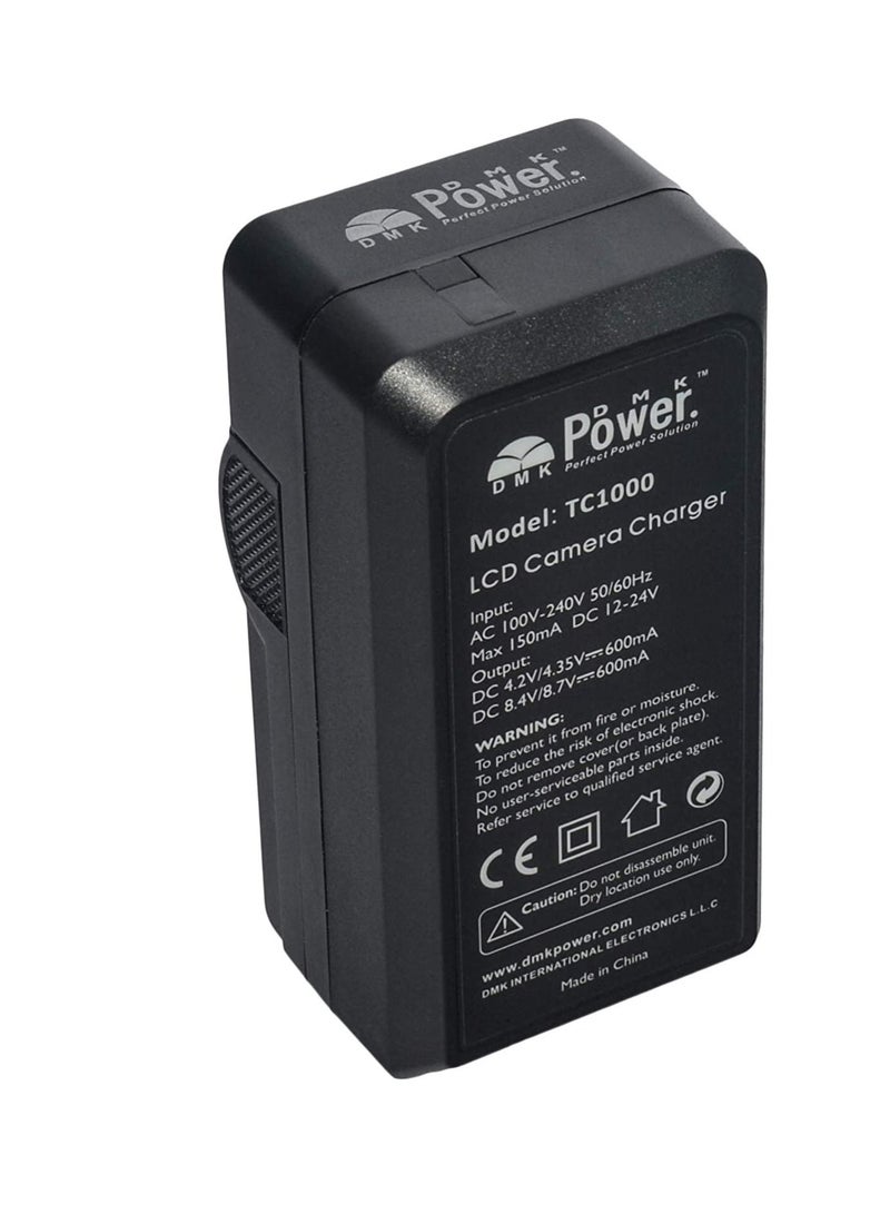 DMK Power NB-5L TC1000 LCD Battery Charger Canon IXUS 90 SX200 SX210 SX220 SX230 S100V etc Cameras - Image 2