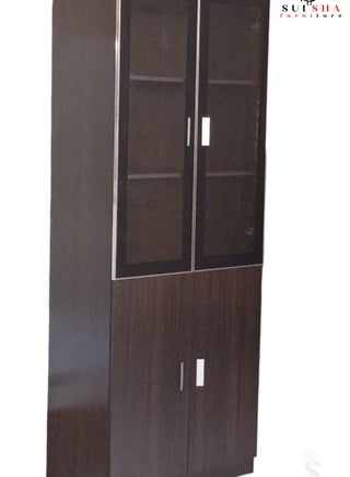 Modern Wooden File Cabinet 4 Door ,Glass Door Cabinet - pzsku/ZF9413B8D22377B502B2BZ/45/_/1691251172/385fff6a-7648-4440-a24f-dbe9f00310ea