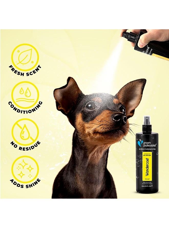 Groom Professional Wondercoat مزيل تشابك الشعر للحيوانات الأليفة - 200 مل - Image 2