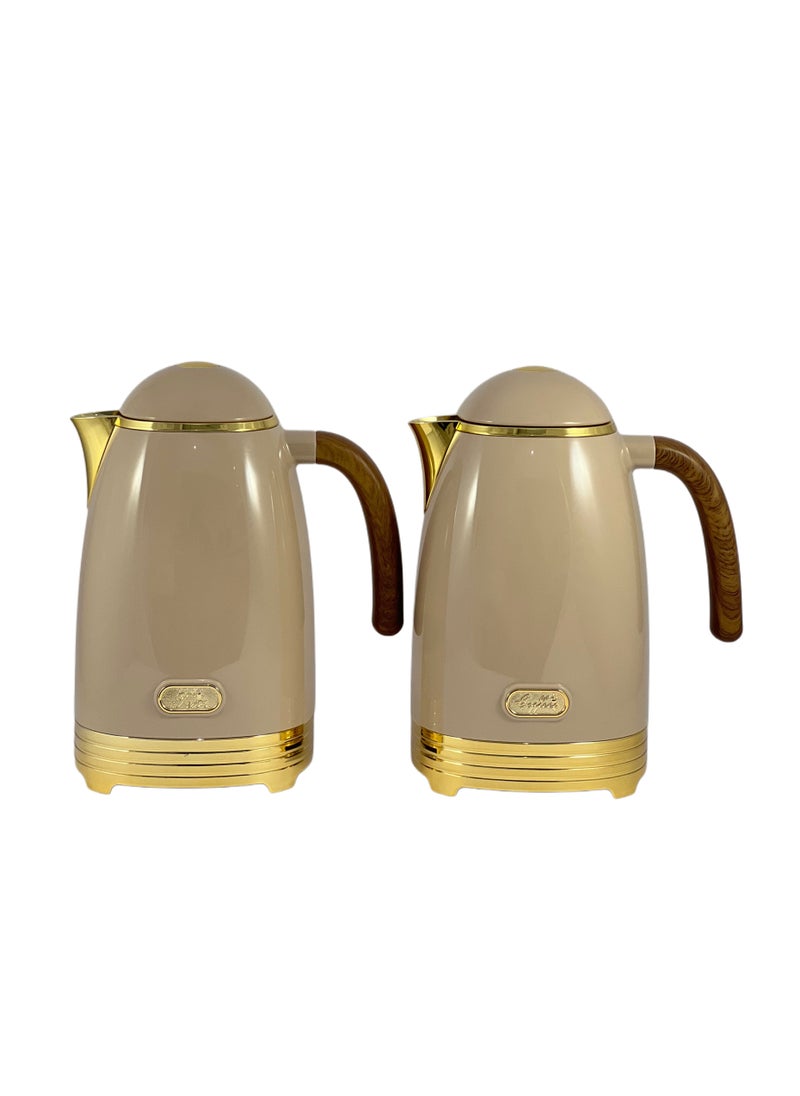 Homemaker Flask 1/1L 2 Pieces Stainless Steel Flask Set – Premium Hot & Cold Beverage Flasks | Long-Lasting Insulated Design  - Image 3