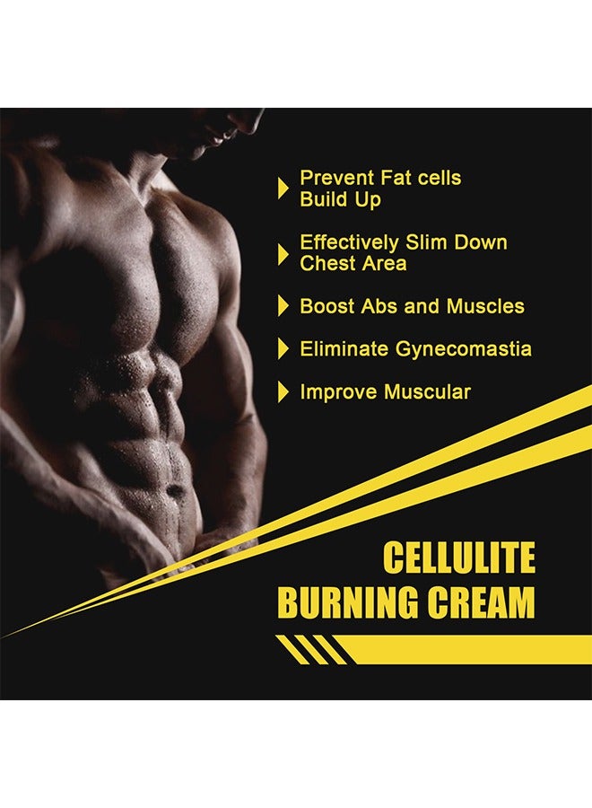 OUHOE Cellulite Burning Cream, Sweat And Fat Burning Cream, Hot Cream Cellulite And Fat Burner, Slimming Waist, Belly Slimming Cream, Sweat Cream For Women Men Weight Loss, 40G - Image 5