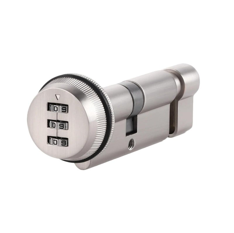 Smart Digital Door Lock Zinc Alloy Keyless Entry For Bedroom Kitchen Bathroom Black 80mm - Image 2