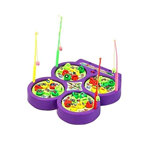 TEMSON Fish Catching Game Toy Set with Music for Kids (Multicolour) - Image 1