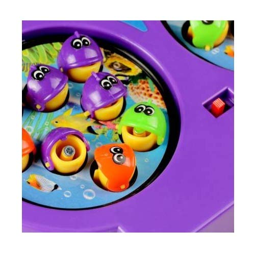 TEMSON Fish Catching Game Toy Set with Music for Kids (Multicolour) - Image 4