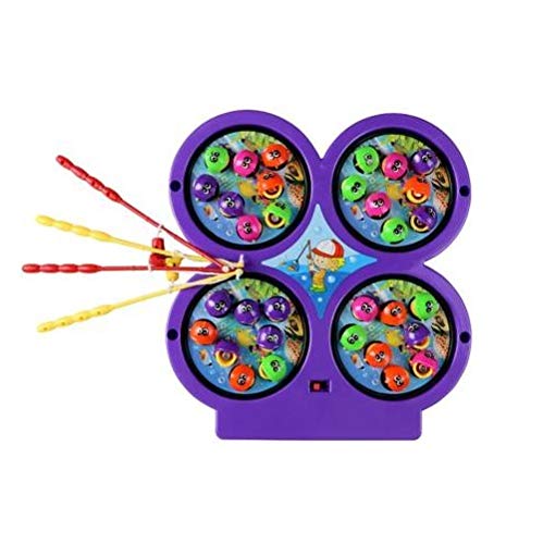 TEMSON Fish Catching Game Toy Set with Music for Kids (Multicolour) - Image 2