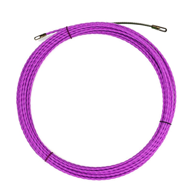 piercing 15M Professional Wire Puller for Electrician, Flexible Wire Lead Threading Device Tool, Electrical Cable Puller Kit with Fish Tape for Conduit Installation (15m) - Image 3