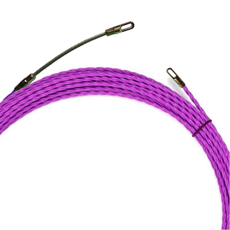 piercing 15M Professional Wire Puller for Electrician, Flexible Wire Lead Threading Device Tool, Electrical Cable Puller Kit with Fish Tape for Conduit Installation (15m) - Image 5