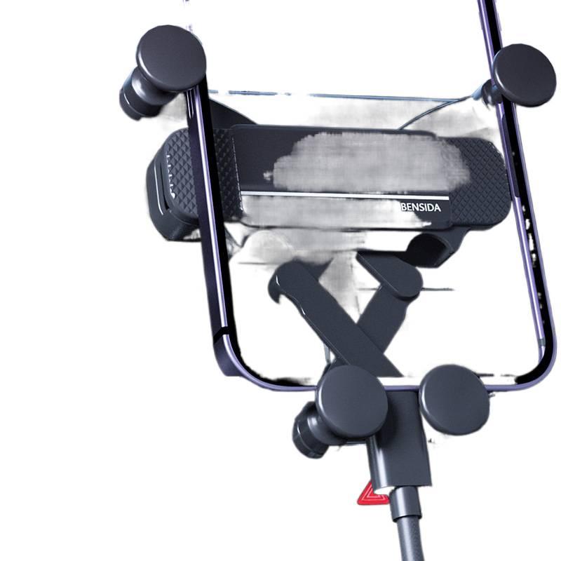 Black Car Phone Holder for Universal Fit - AuraLuxe - Image 5
