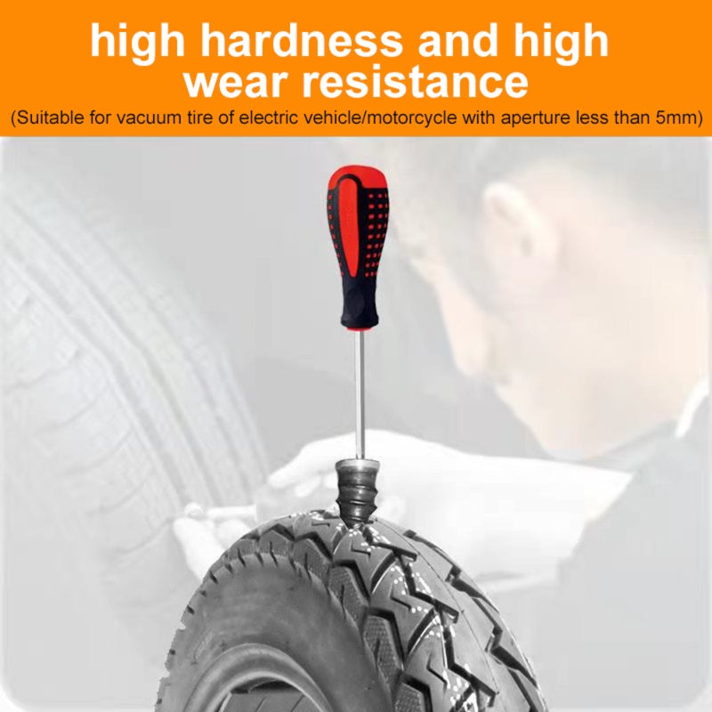 Tire Repair Nail: Large Size - High Temperature Resistant Rubber Tire Plug for Automotive Motorcycle Truck Bus Agricultural Tire Puncture Fix - Image 5