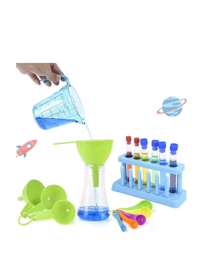 KASTWAVE Kids Science Experiment Kit with Goggles Scientist Coat Costume Laboratory Set Scientist Pretend Play Toys Educational Learning Scientific Toys Gift for 3+ Girls Boys Kids - Image 5