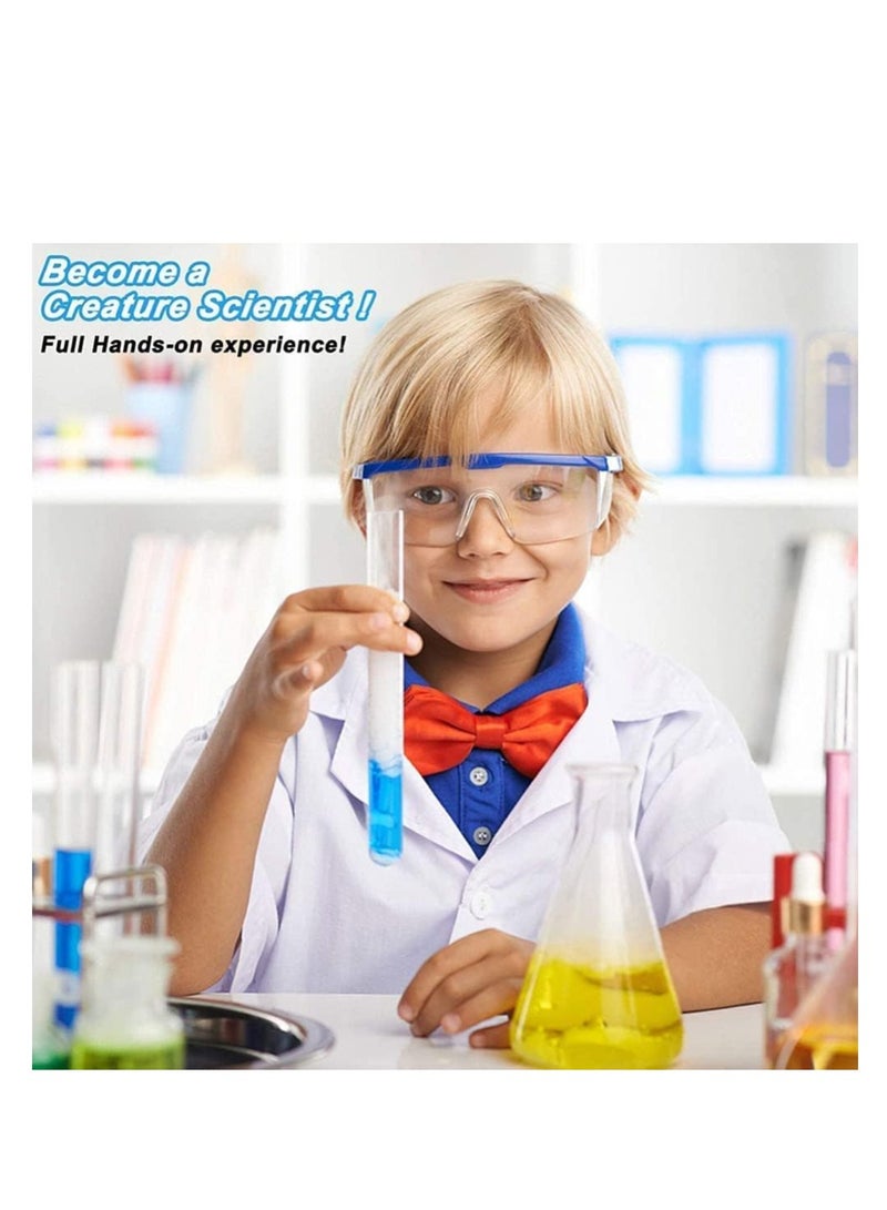 KASTWAVE Kids Science Experiment Kit with Goggles Scientist Coat Costume Laboratory Set Scientist Pretend Play Toys Educational Learning Scientific Toys Gift for 3+ Girls Boys Kids - Image 4
