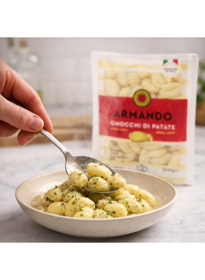 Armando Potato Gnocchi 500g | Authentic Italian | No Eggs No Milk | Ready in 2 Minutes - Image 3