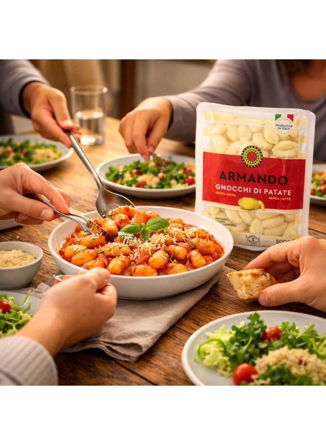 Armando Potato Gnocchi 500g | Authentic Italian | No Eggs No Milk | Ready in 2 Minutes - Image 4