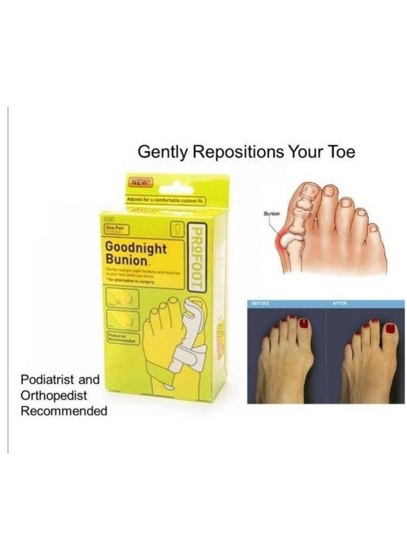 ProFoot - Goodnight Bunion Regulator Toe Positioners One Pair - Image 1