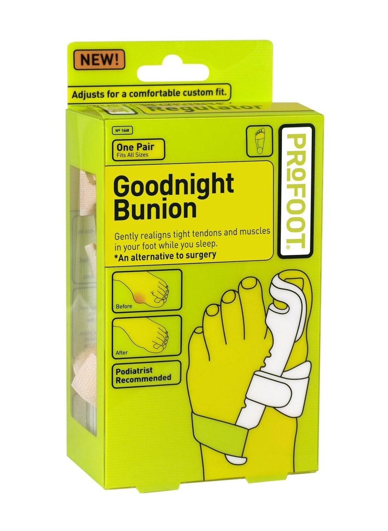 ProFoot - Goodnight Bunion Regulator Toe Positioners One Pair - Image 1