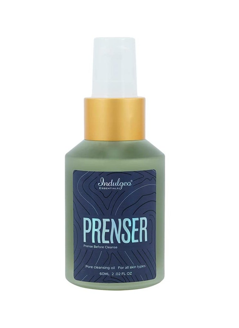 Indulgeo ESSENTIALS INDULGEO ESSENTIALS Prenser Pre Cleansing Oil for Makeup Removal 60ml  - Image 1