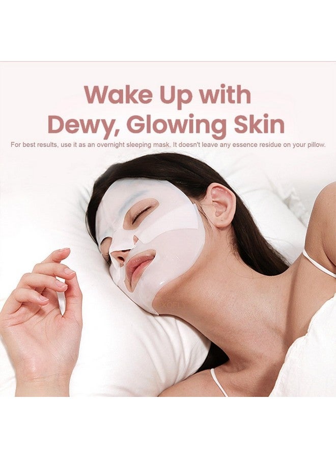 EXOFLY Bio-Collagen Real Deep Mask, Hydrating Overnight Hydrogel MaskSkin Hydrogel Mask for Deep Hydration, Pigmentation, Anti-Aging & Pore Minimizing Hyaluronic Acid, Niacinamide, Vitamin E & Centella 34g(Pack Of 1) - Image 4