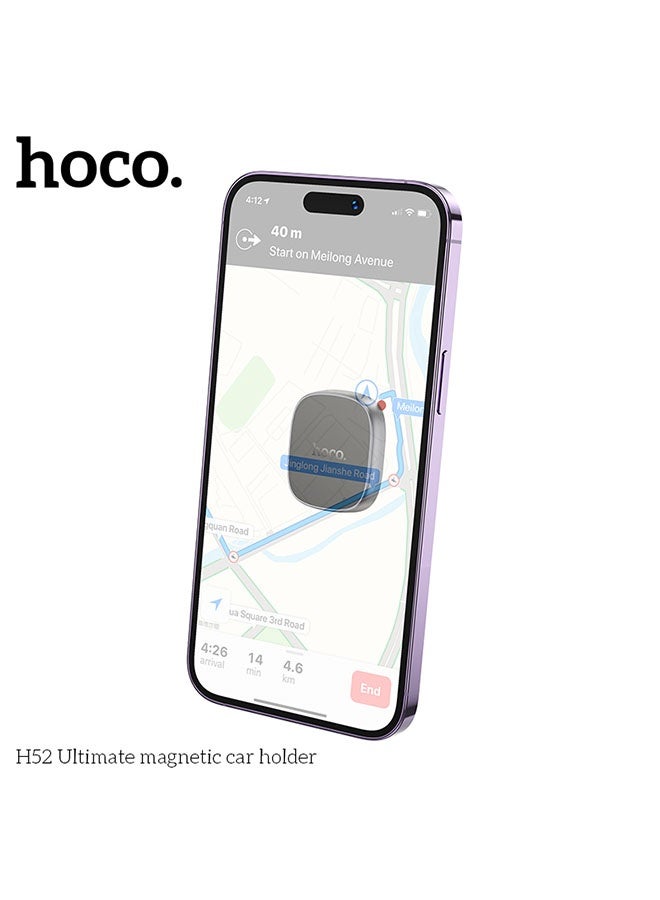 hoco. Car holder H52 Ultimate for dashboard(Black) - Image 3