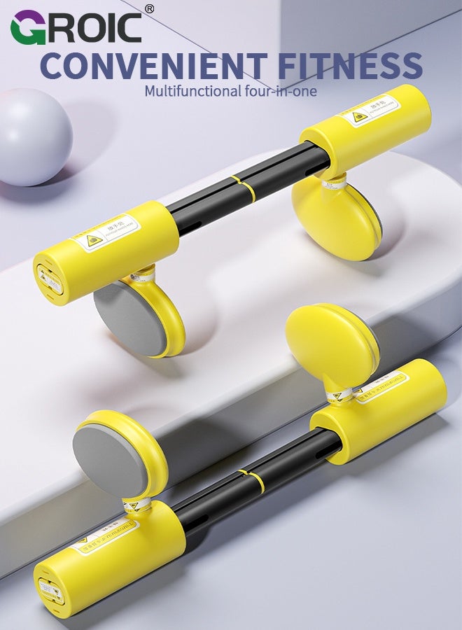 GROIC Adjustable Dual-Purpose Leg and Core Training Equipment – Multifunctional Fitness Roller for Strengthening Thighs  Core Muscles and Pelvic floor muscle - Image 2