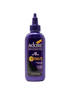 ADORE COSMETICS Adore Plus 398 JET BLACK 34 FL OZ 