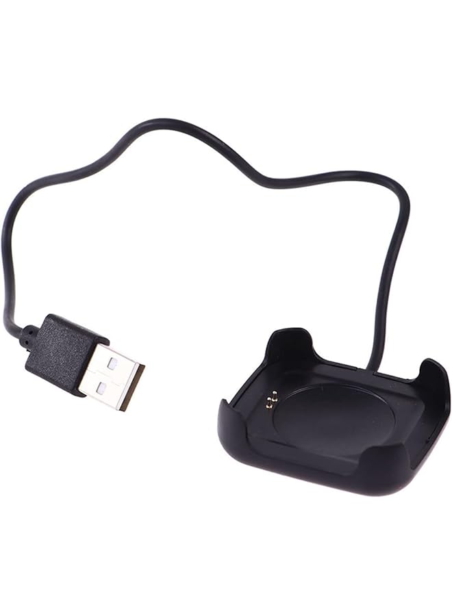 S-TOP Black Charging Cable Charger Cord for HW22 Smartwatch Intelligent Watch Magnetic Charger Dock Holder Stand USB Chargeable Charging Cable Adapter Cables and Chargers Smartwatch Accessories(30cm) - Image 1