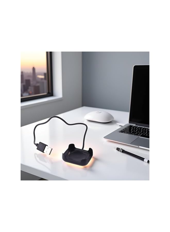 S-TOP Black Charging Cable Charger Cord for HW22 Smartwatch Intelligent Watch Magnetic Charger Dock Holder Stand USB Chargeable Charging Cable Adapter Cables and Chargers Smartwatch Accessories(30cm) - Image 4