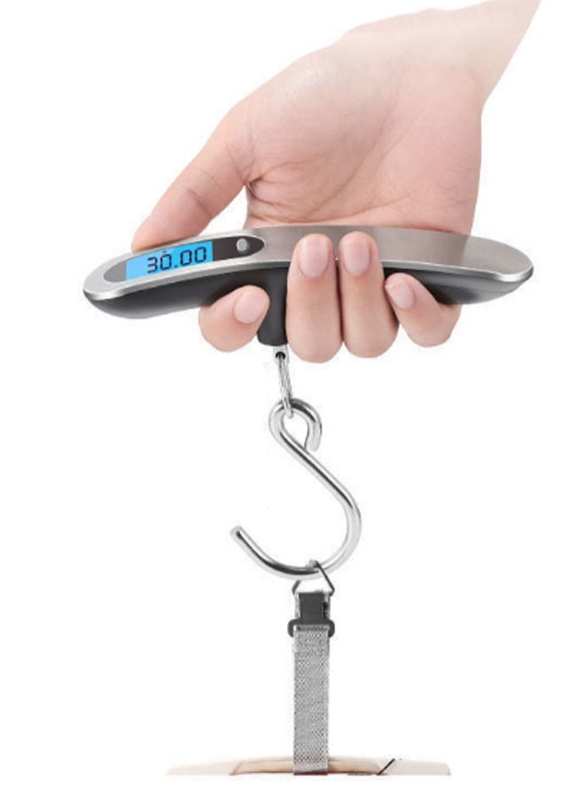 Digital Luggage Scale Silver - Image 1