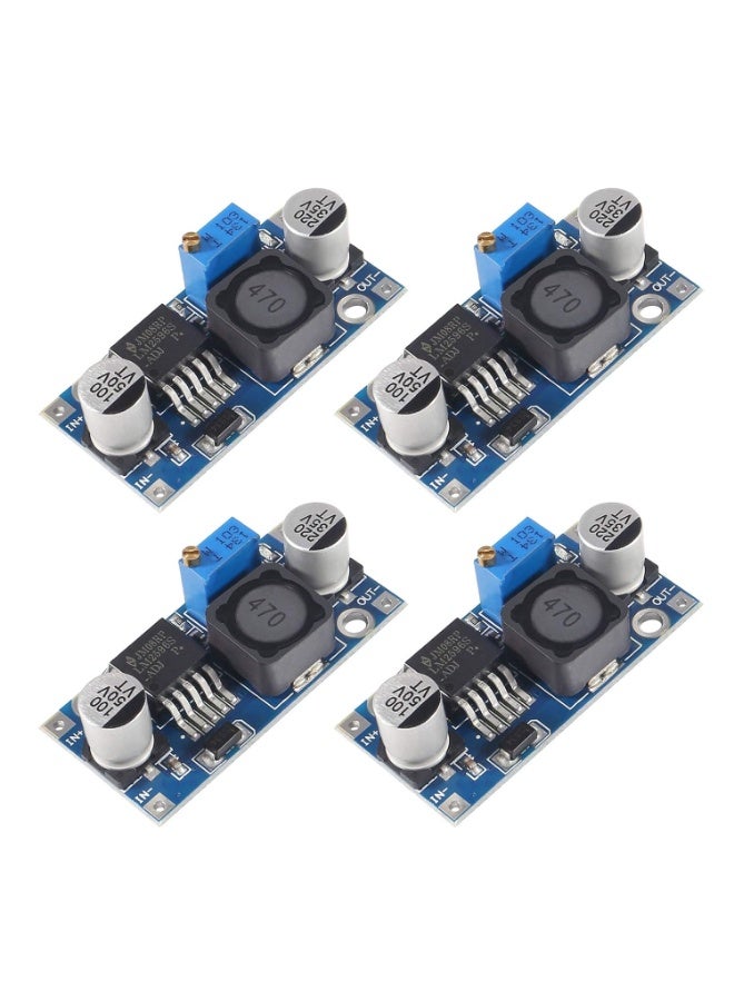 4Pack LM2596 DC-DC Buck Converter ، قابل للتعديل خطوة أسفل الجهد المنظم 3-40V إلى 1.5-35V عالية الكفاءة إمدادات الطاقة وحدة محول خفض الجهد - Image 1
