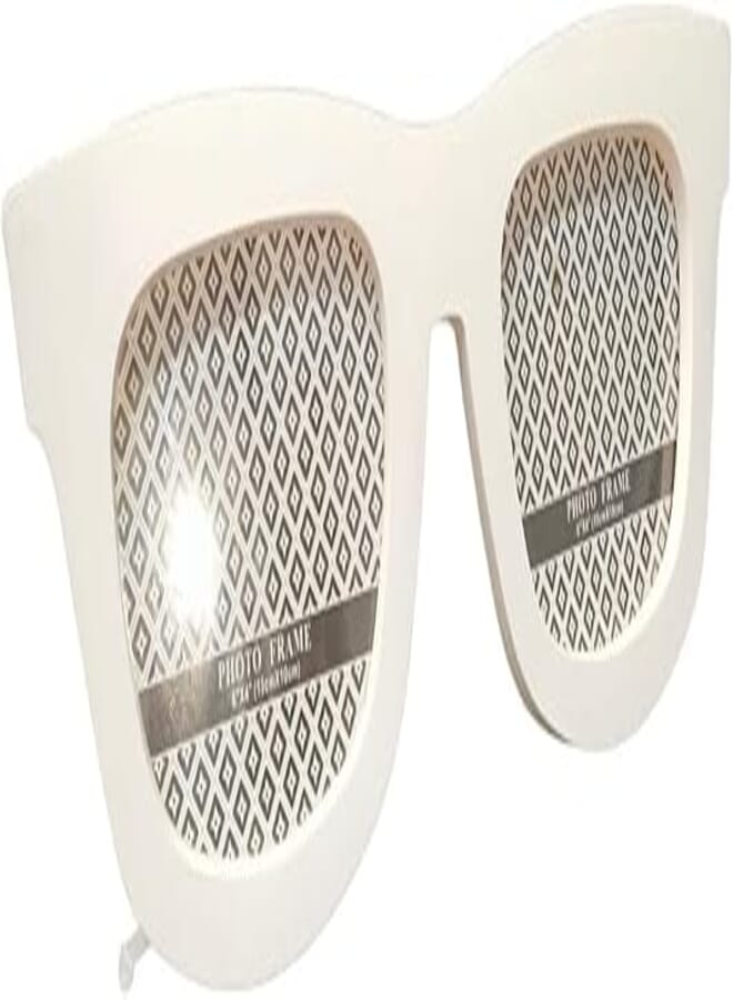 White Home Decorative Goggle Frame White Modern Design for Home Picture