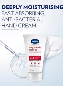 Generic Vaseline Intensive Care Antibacterial Hand Cream 75ml 2pcs  - Image 2