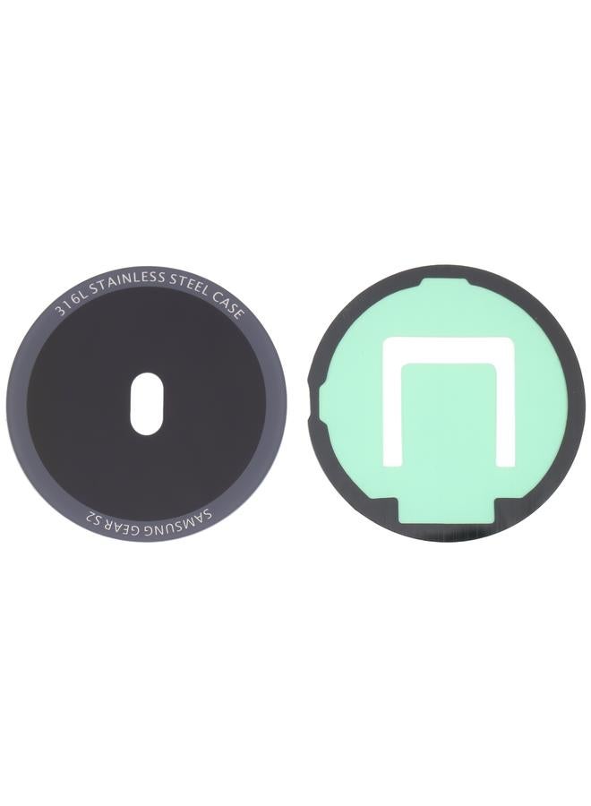 إيروريكس عدسة زجاجية خلفية لساعة سامسونج جير S2 SM-R720 (أسود) - Image 1