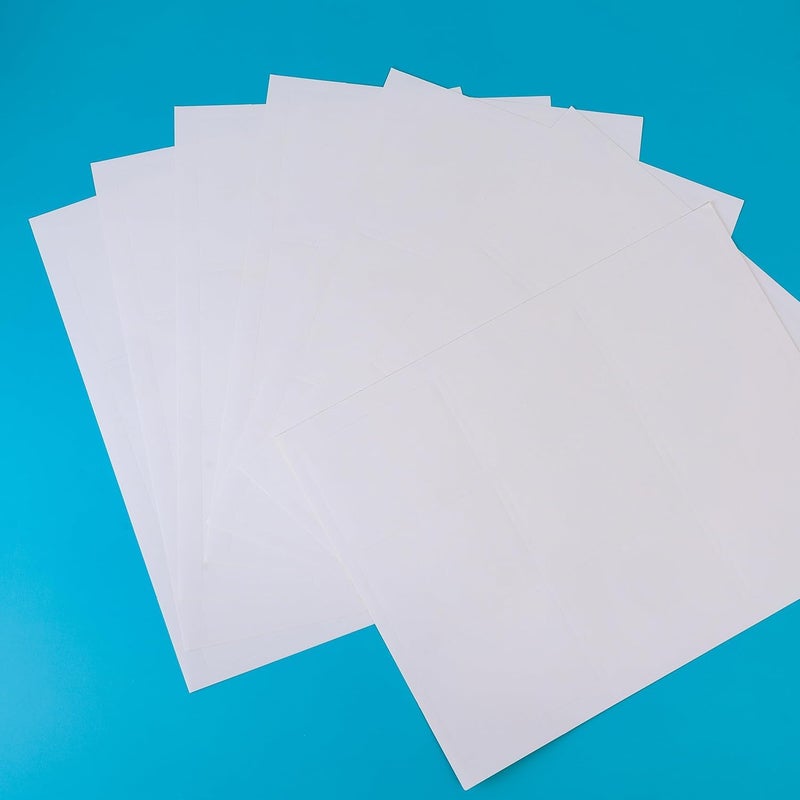 Apostrophe Games Blank Stickers for Playing Cards - Print Your Playing Cards - 360 Labels Sticker Paper for Laser/Ink Jet Printers (3.35" x 2.36") 40 Sheets - Poker Size Stickers - Image 3