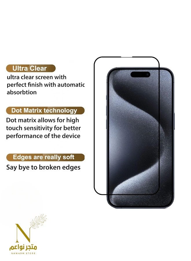Neon Nano screen protector for iPhone 15 Pro, anti-breakage and anti-scratch, with HD clarity for mobile phone from Neon, maximum protection for the screen from scratches and breakage - Image 3