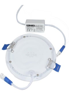 ACK 6W 6500K White Recessed Round Led Panel Luminaire AP01-00630  - Image 2