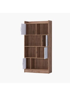 Home Box Alford Elora 4-Door Bookcase with Shelves 158 x 80 x 29.5 cm  - Image 4