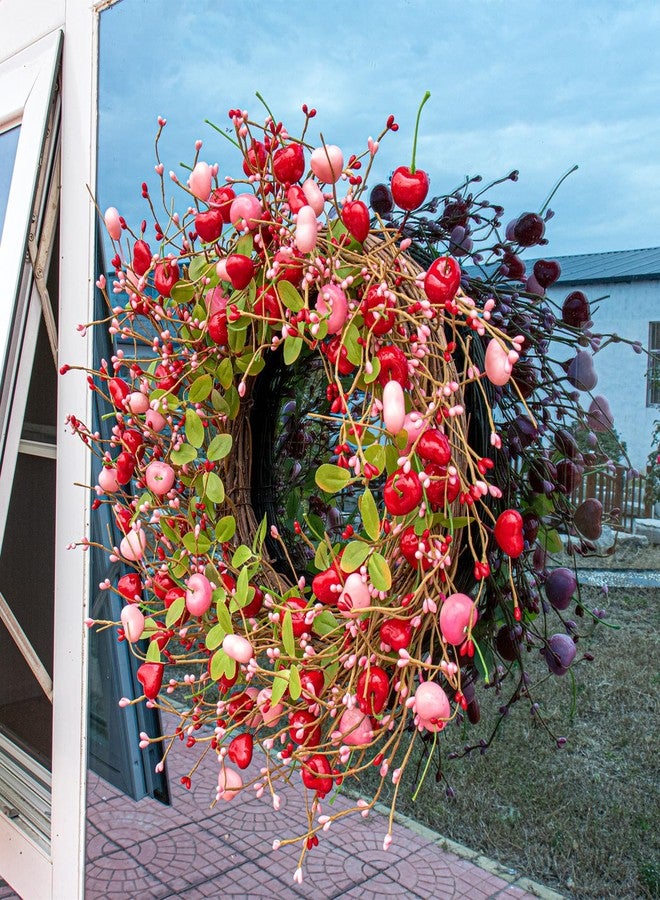 Yawwind 20 Inches Valentines Wreath - Image 3
