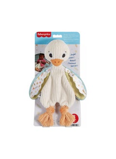 Fisher-Price Fisher-Price Snuggle Up Goose Baby Sensory Soft Toy (25 Cm)  - Image 1