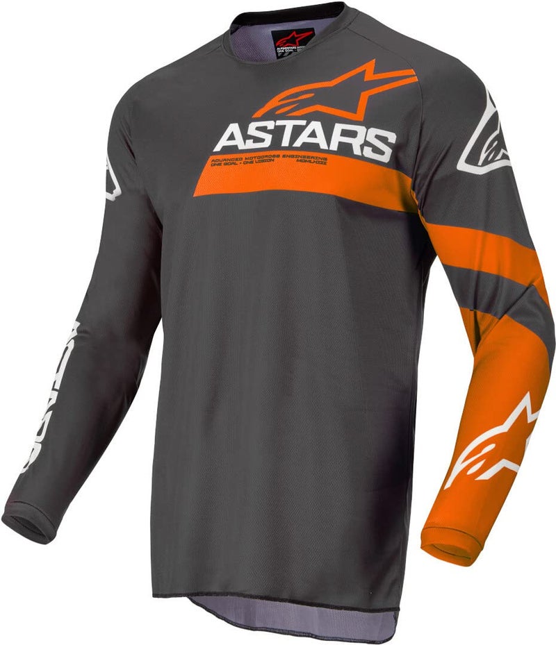 Alpinestars Fluid Chaser Jersey Anthracite/Coral Fluo Sm (3762422-1794-S) - Image 4