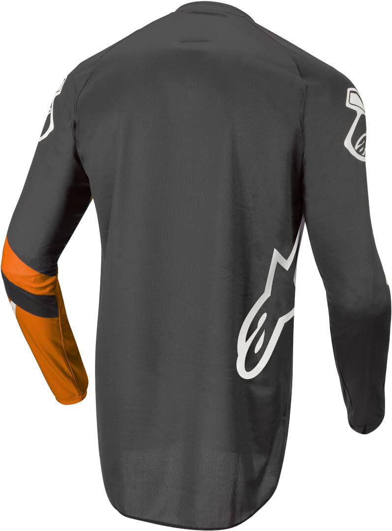 Alpinestars Fluid Chaser Jersey Anthracite/Coral Fluo Sm (3762422-1794-S) - Image 2