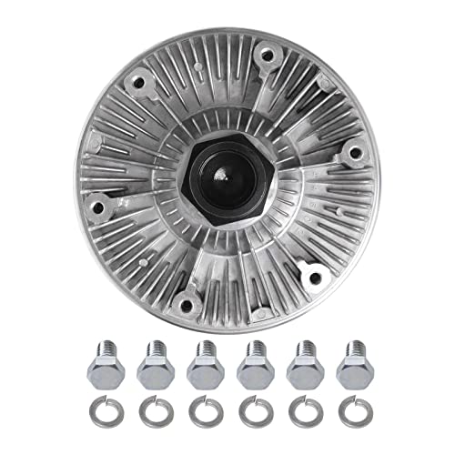 AA Ignition Replacement Radiator Fan Clutch - Compatible with Ford Vehicles - E-350 Econoline Club Wagon, F Super Duty, F-250, F59 - Replaces F5TZ8A616KB, 16337343, 2835-1993, 1994, 1995, 1996, 1997 - Image 1