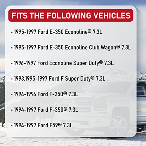 AA Ignition Replacement Radiator Fan Clutch - Compatible with Ford Vehicles - E-350 Econoline Club Wagon, F Super Duty, F-250, F59 - Replaces F5TZ8A616KB, 16337343, 2835-1993, 1994, 1995, 1996, 1997 - Image 5