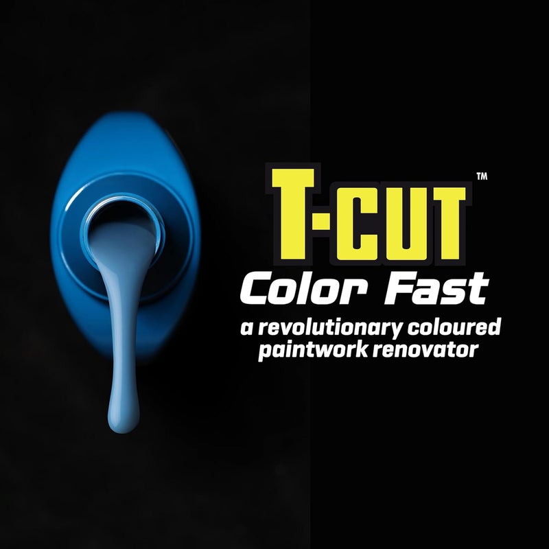 T-Cut مزيل خدوش باللون الأزرق منتصف الليل، مُرمم طلاء سريع الألوان، ملمع سيارات، 13 لون متاح، 17 أونصة سائلة - Image 5