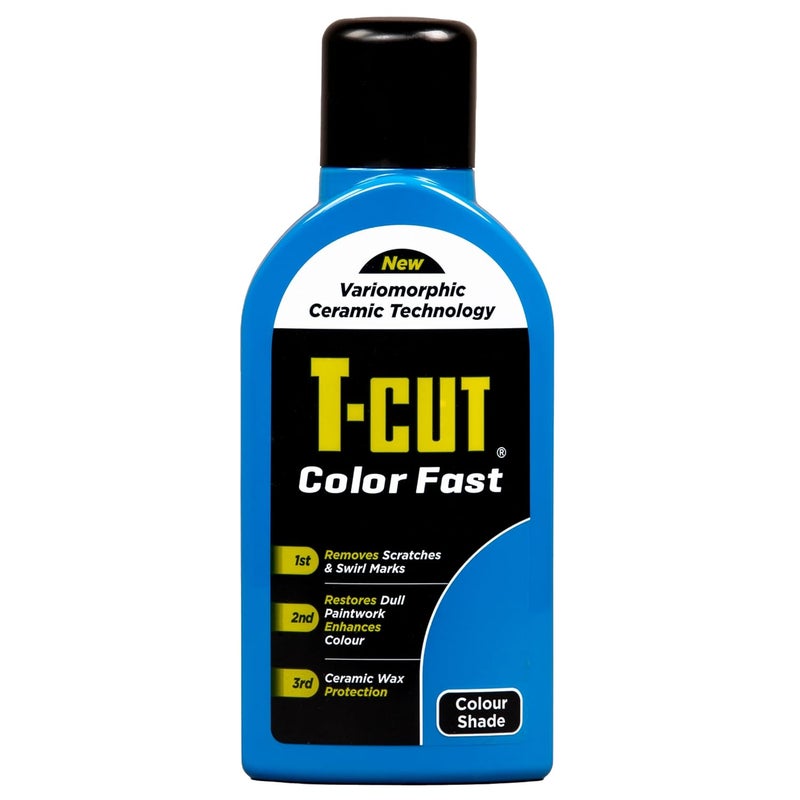 T-Cut مزيل خدوش باللون الأزرق منتصف الليل، مُرمم طلاء سريع الألوان، ملمع سيارات، 13 لون متاح، 17 أونصة سائلة - Image 1