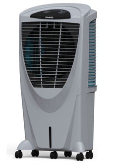 KHIND Glacier-4D Desert Cooler with 4 Dimensional Air Intake, Honeycomb Pads, Activated Silver Cation for Fresher Air- (80L, Grey)